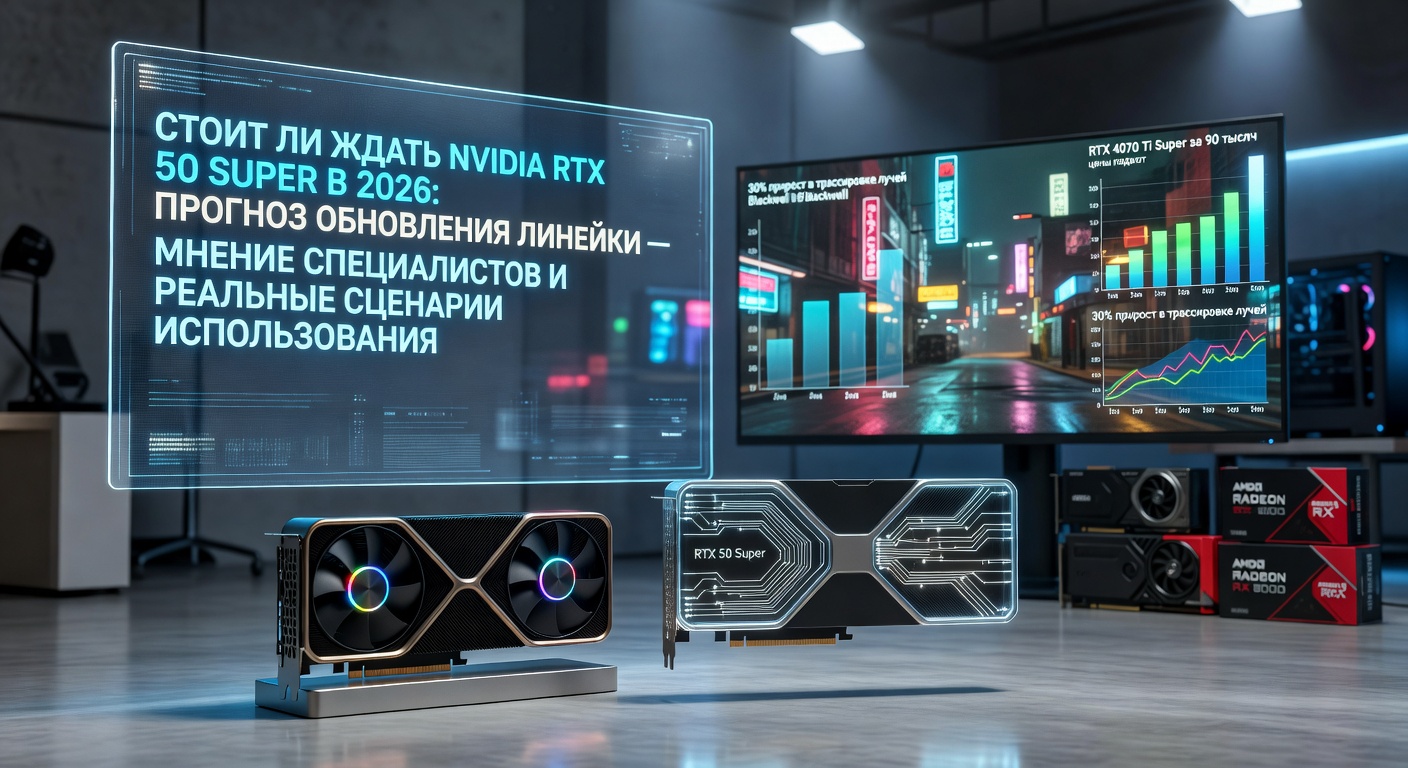 Стоит ли ждать NVIDIA RTX 50 Super в 2026: прогноз обновления линейки — мнение специалистов и реальные сценарии использования